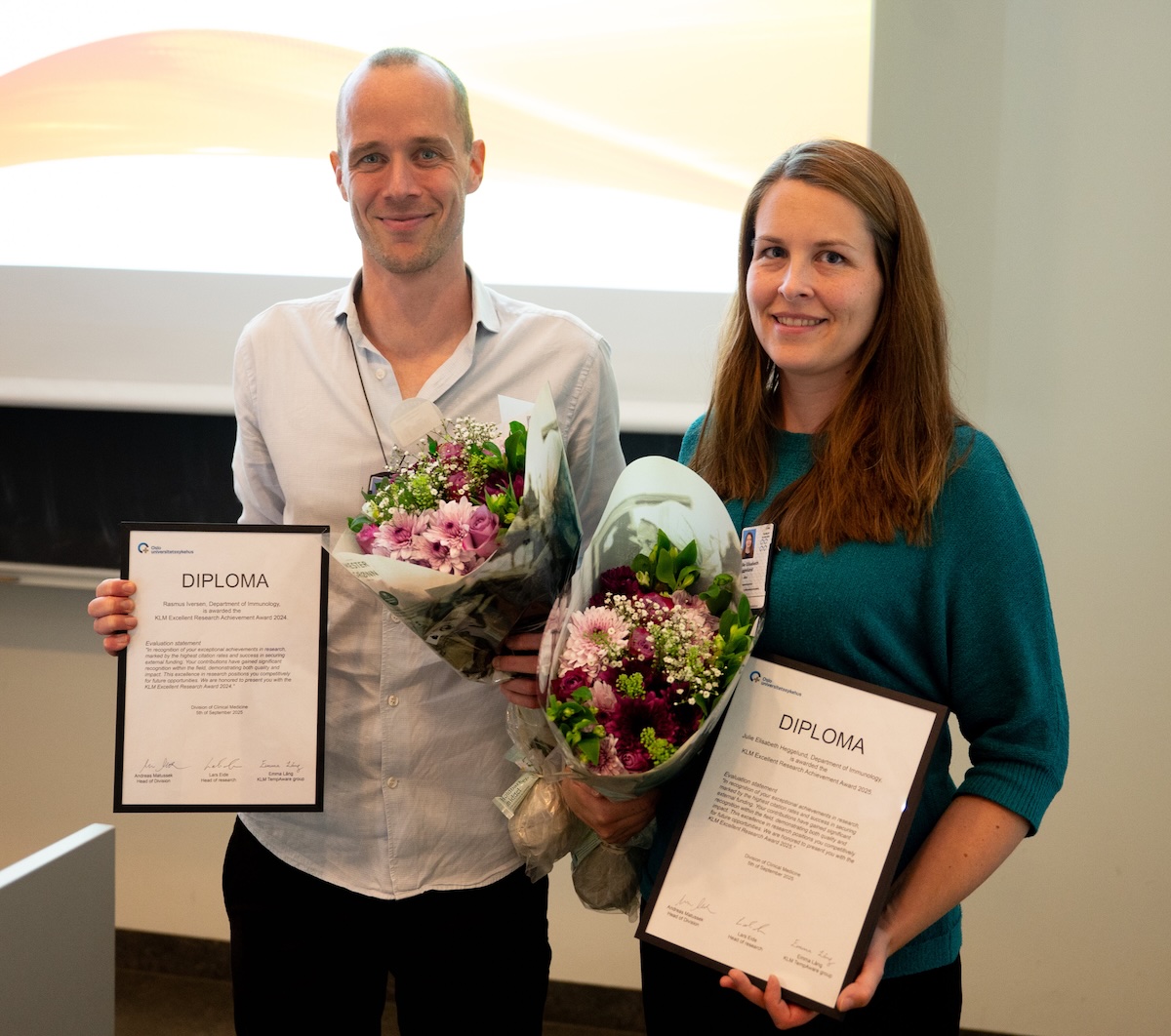 Rasmus Iversen and Julie Elisabeth Heggelund Rasmus Iversen and Julie Elisabeth Heggelund