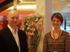 Camilla Raiborg with last author Harald Stenmark