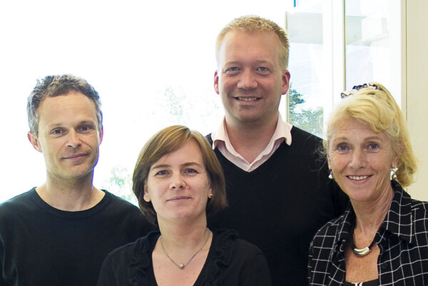 From left: Ole Christian Lingjerde, Hege G. Russnes, Hans Kristian Moen Vollan and Anne-Lise Børresen-Dale